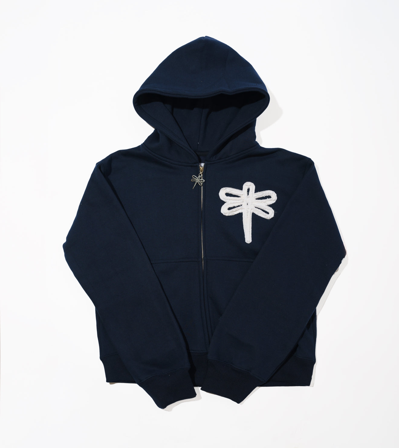 Victory Blue' Dragonfly Zip Hoodie