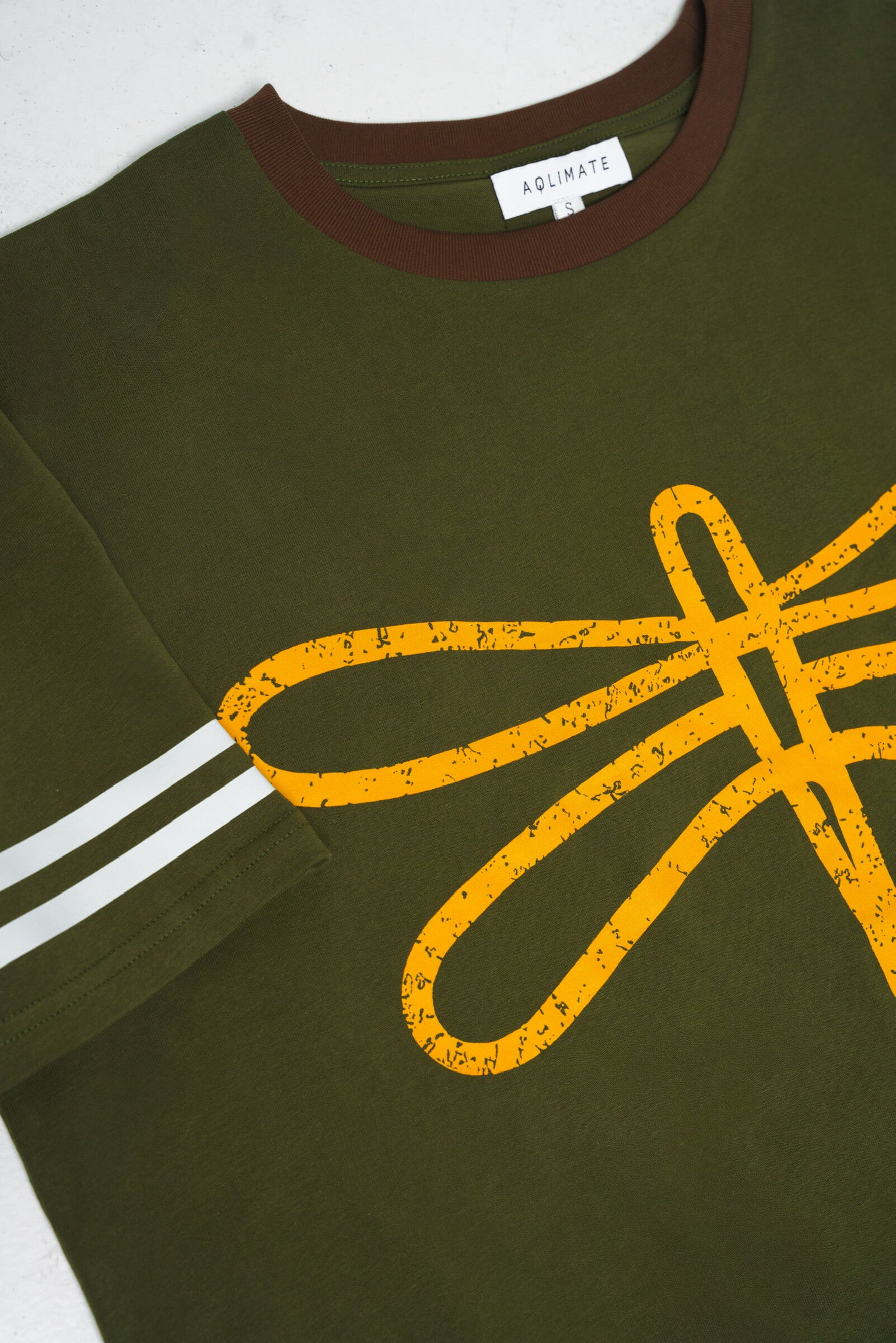 'Tobacco' Ringer Tee