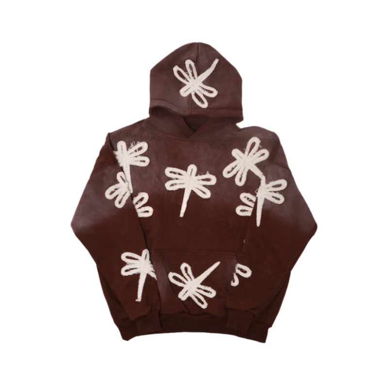 "Cappuccino" Dragonfly Hoodie