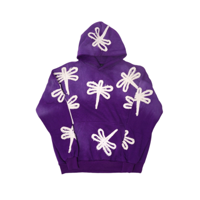 "Royal Berry" Dragonfly Hoodie