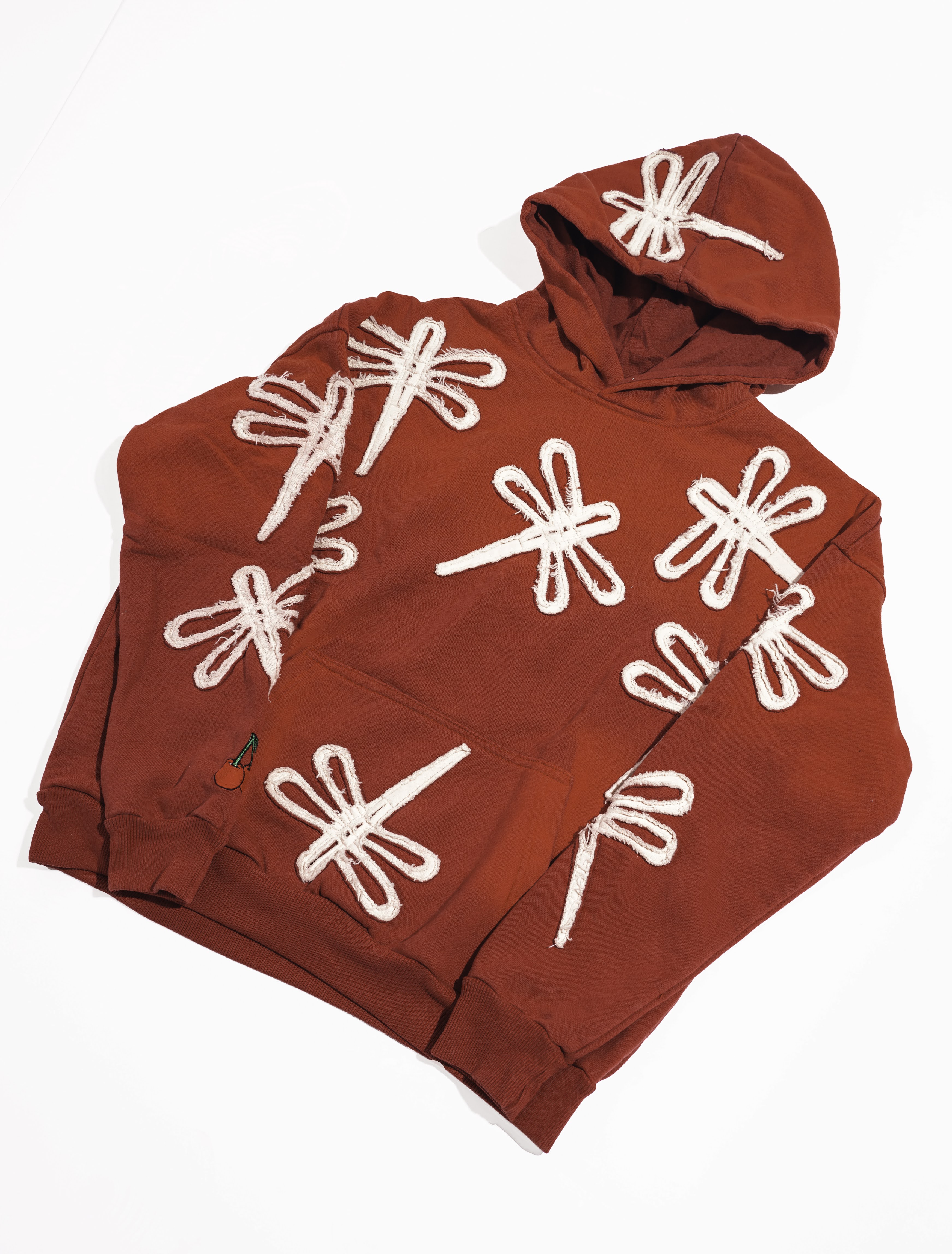 'Cherry' Dragonfly Hoodie