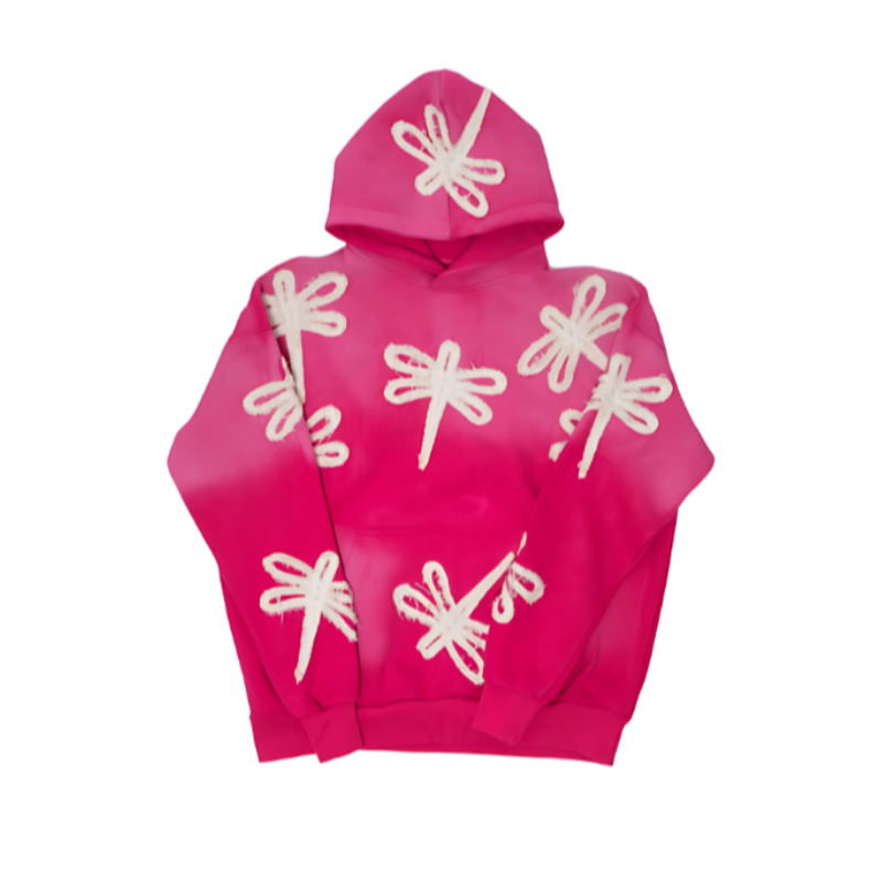 "Strawberry" Dragonfly Hoodie