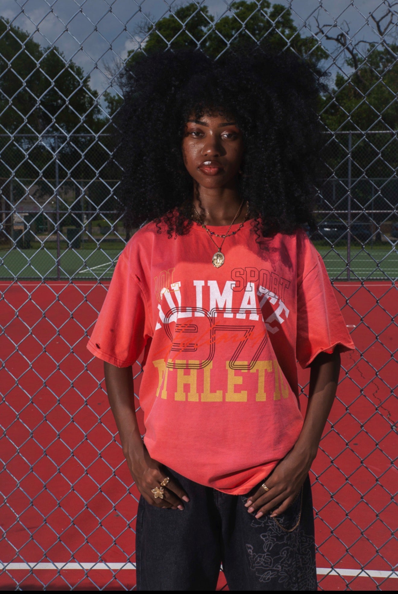 Clubhouse Tee 'Brick Red'