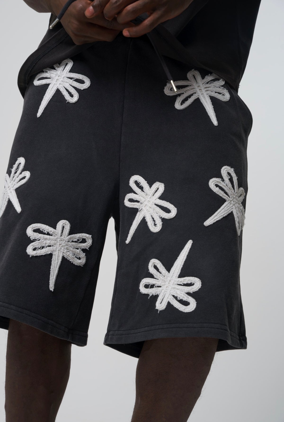 'Cookies & Cream' Sweatshorts