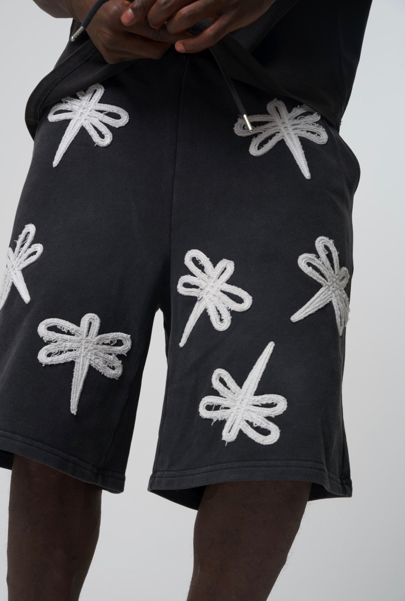 'Cookies & Cream' Sweatshorts