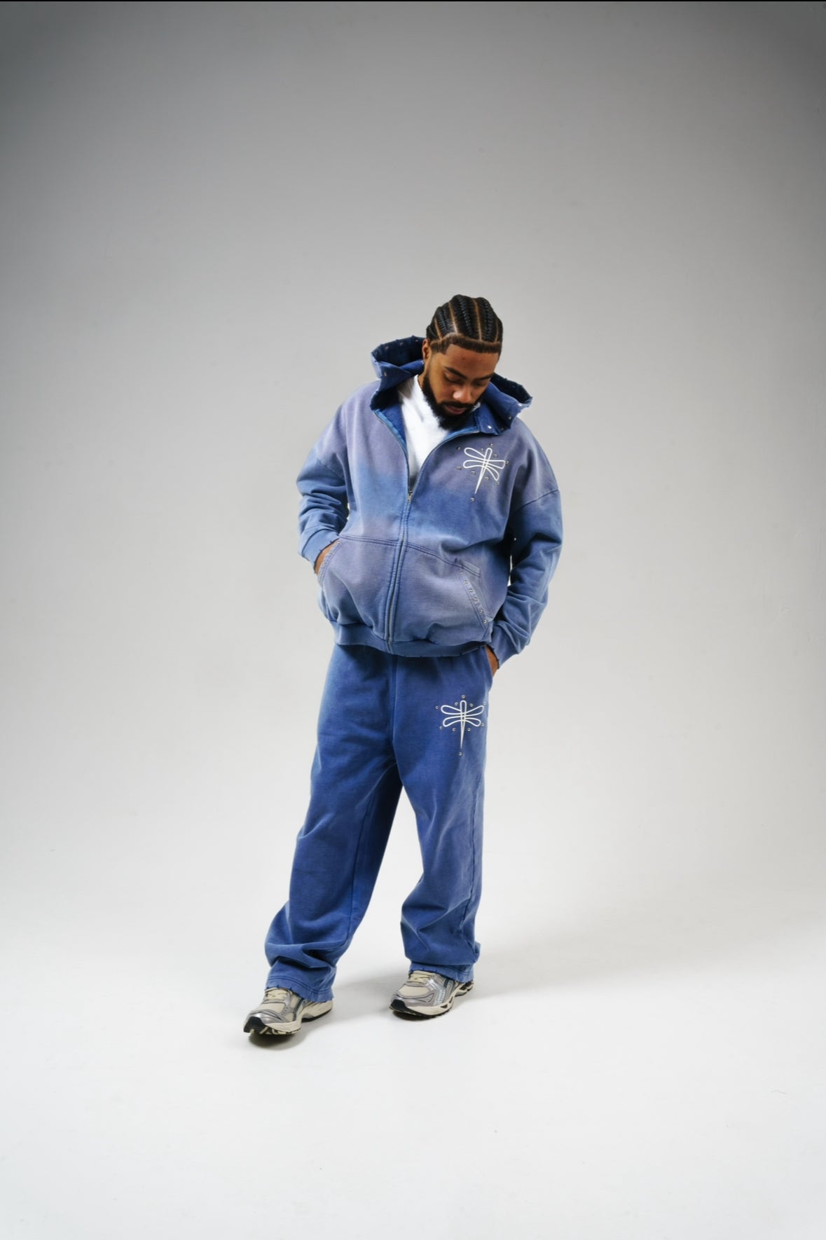 ‘Vintage Blue’ Sweatsuit